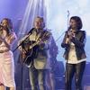 Canadian Country Music Hall of Fame Inductees, Tracey Brown and Randall Prescott (Family Brown), performing with daughter, Kelly Prescott during the 40th Anniversary Moment at the 2016 CCMA Gala Dinner and Awards.