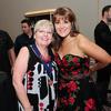 Canadian Country Music Hall of Fame Inductees Sheila Hamilton and Michelle Wright at the 2016 Hall of Fame Reception at Country Music Week in London, Ontario.
