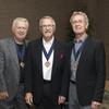 Canadian Country Music Hall of Fame Inductees, The Mercey Brothers - Larry, Ray, Lloyd at the 2016 Hall of Fame Reception during Country Music Week in London, Ontario.