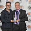 Wendell Ferguson with inductor, Randy Owen - 2014 Canadian Country Music Hall of Fame Induction